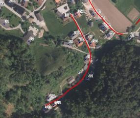 Vaše (O1a1b) - trasa